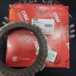 Диски сцепления TRW MCC208-8 Kawasaki KX 250 92-08, KLR 650 95-04, W 650 99-05, VN 750 86-95, Z 750 76-85, ZX 7R 96-02, ZX 750R 91-95, VN 800 96-03, W 800 11-17, VN 900 06-17, ZX9R 94-97, SUZUKI RM 250 96-00, (EBC CK4435)