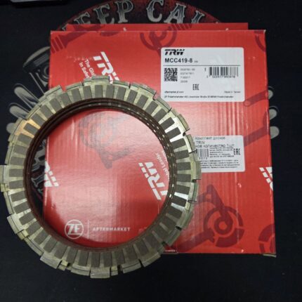 Диски сцепления TRW MCC419-8 Yamaha FZ6 04-10, R6 99-07, XJ 600 83-03, XJ 650 / Turbo 80-85, FZ / XJ 750 81-86, XTZ 750 89-97, TDM 850 91-96, XJ 900 85-03, (EBC CK2255, Psychic MC-03779C)