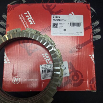 Диски сцепления TRW MCC123-7 Honda VF 750 '83-84, XRV 750' 90-03, PC 800 '89-98, аналог EBС CK1167
