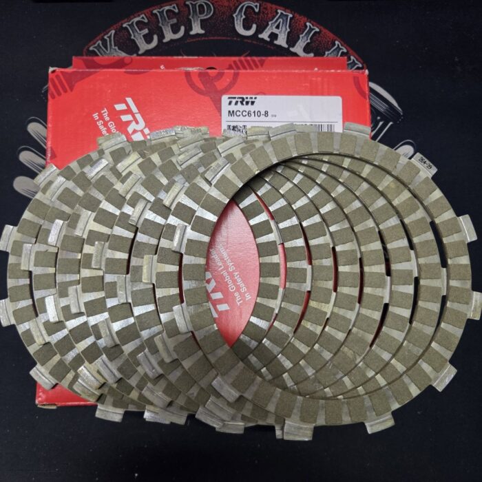Диски сцепления TRW MCC610-8 BMW F 650 GS 00-03, F 650 GS Dakar 00-03, F 650 CS 01-05 (EBC CK5636, Psychic MC-03947C, NewFren F1499A)
