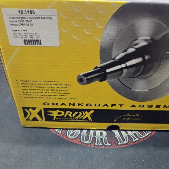 Коленвал ProX 10.1186 Honda CR 80 86-02, CR 85 03-04 аналог Hot Rods HR 4012