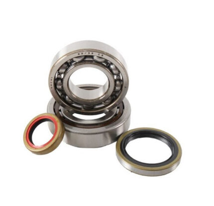 Подшипники коленвала PROMX PRKTM001 KTM SX/EXC 250/300 '04-'25, FREERIDE 250R '14-'17, HUSQVARNA TE/TC 250/300 '14-'23, HUSABERG TE250/300 (AllBalls 24-1098) (NACHI MADE IN JAPAN) (Сальники OEM KTM)KTM EXC 250/300 TPI '17-'23