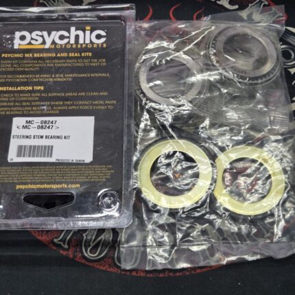 Подшипники рулевой колонки Psychic MC-08247 BMW S1000RR '10-'18, G 310 GS/R '17-'20, KTM 790/890 /Duke Suzuki GSX-R 600/750 '97-'24, DL 650 V-Strom'04-'24, SV 650/1000, Triumph, Yamaha R1/R6/ FJR 1300, TDM 900 (AllBalls 22-1003)