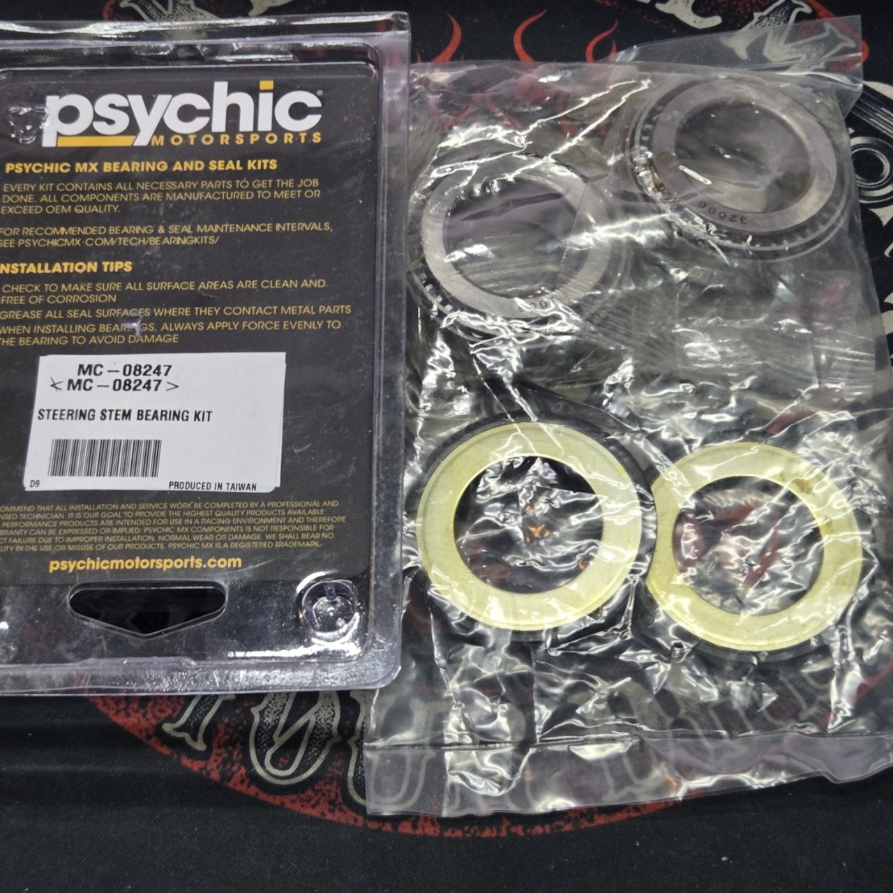 250c4aa7f75b78591aeab3ad161717e2.jpg Подшипники рулевой колонки Psychic MC-08247 BMW S1000RR '10-'18, G 310 GS/R '17-'20, KTM 790/890 /Duke Suzuki GSX-R 600/750 '97-'24, DL 650 V-Strom'04-'24, SV 650/1000, Triumph, Yamaha R1/R6/ FJR 1300, TDM 900 (AllBalls 22-1003)