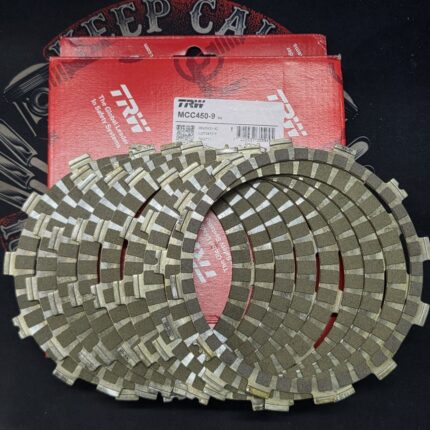 Диски сцепления TRW MCC450-9 Yamaha FZ 1 06-15, YZF-R1 04-08, Yamaha WR 426F 01-02, WR 450F 03-04, YZ 426F 00-02, WR 426F 01-02