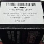 Поршень Wossner 8170DA Honda CR 125 05-07