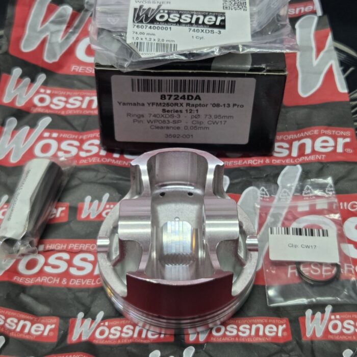 Поршень Wossner 8724DA Yamaha YFM 250 Raptor, YBR 250 08-12 73.95mm